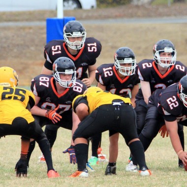 Gridiron Qld Colts – Cougars vs Bruins – 9th August 2014